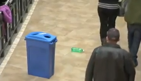 recycling-flash-mob