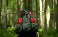 green-backpacking