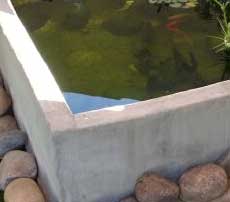 Concrete tanks are very alkaline